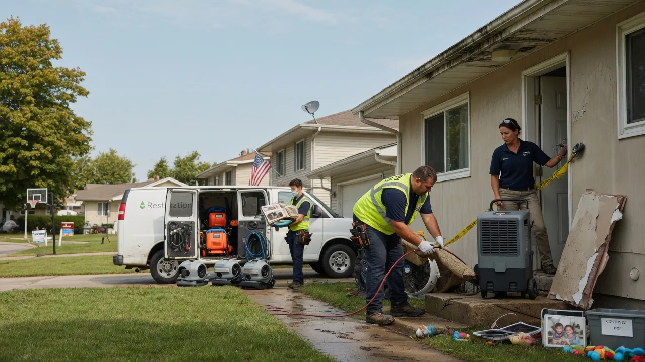 Water Damage Restoration in Greenwich, KS near me